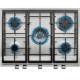 TEKA Encimera a gas  EX 70.1 5G AI AL DR CI NAT. 40212240. 5 zonas. Inoxidable. Zona Gigante